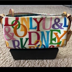 Dooney and Burke Vintage Graffiti Barrel bag